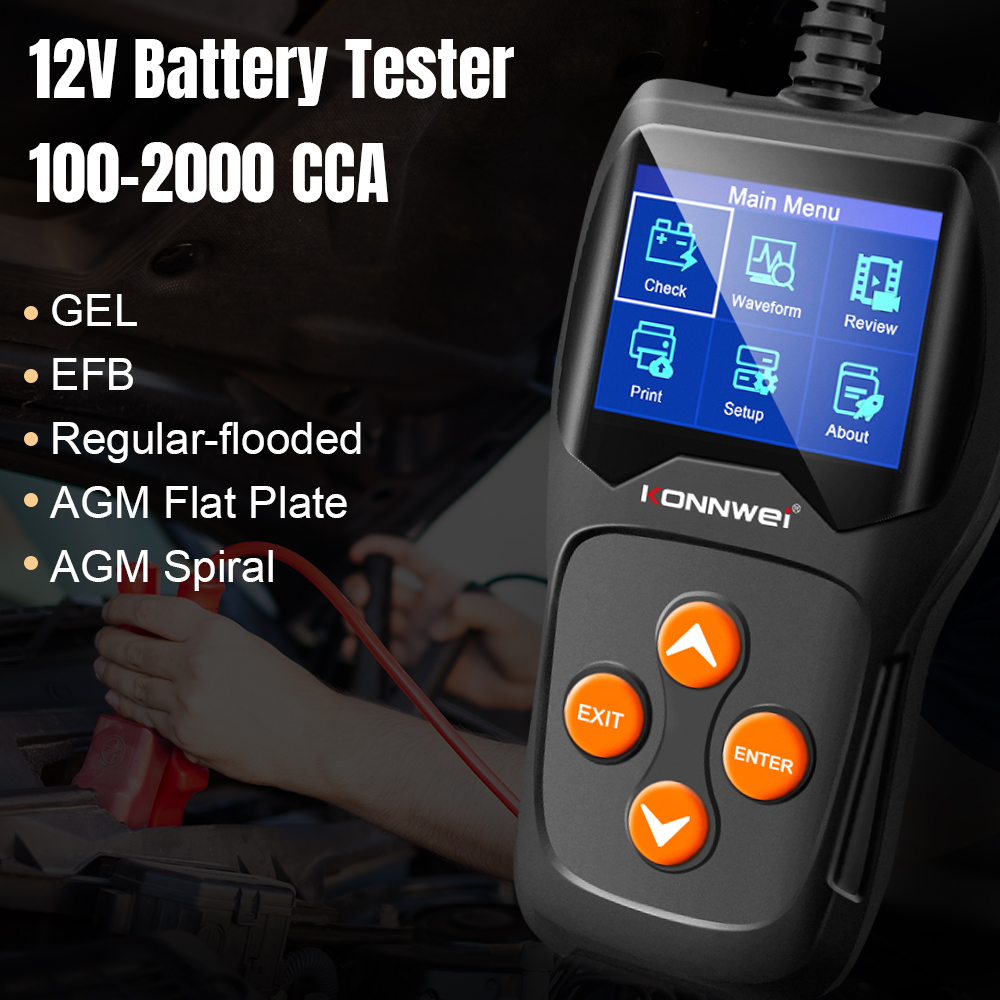 KONNWEI KW600 Professional Car - đánh giá và giá Battery Monitor Coulometer