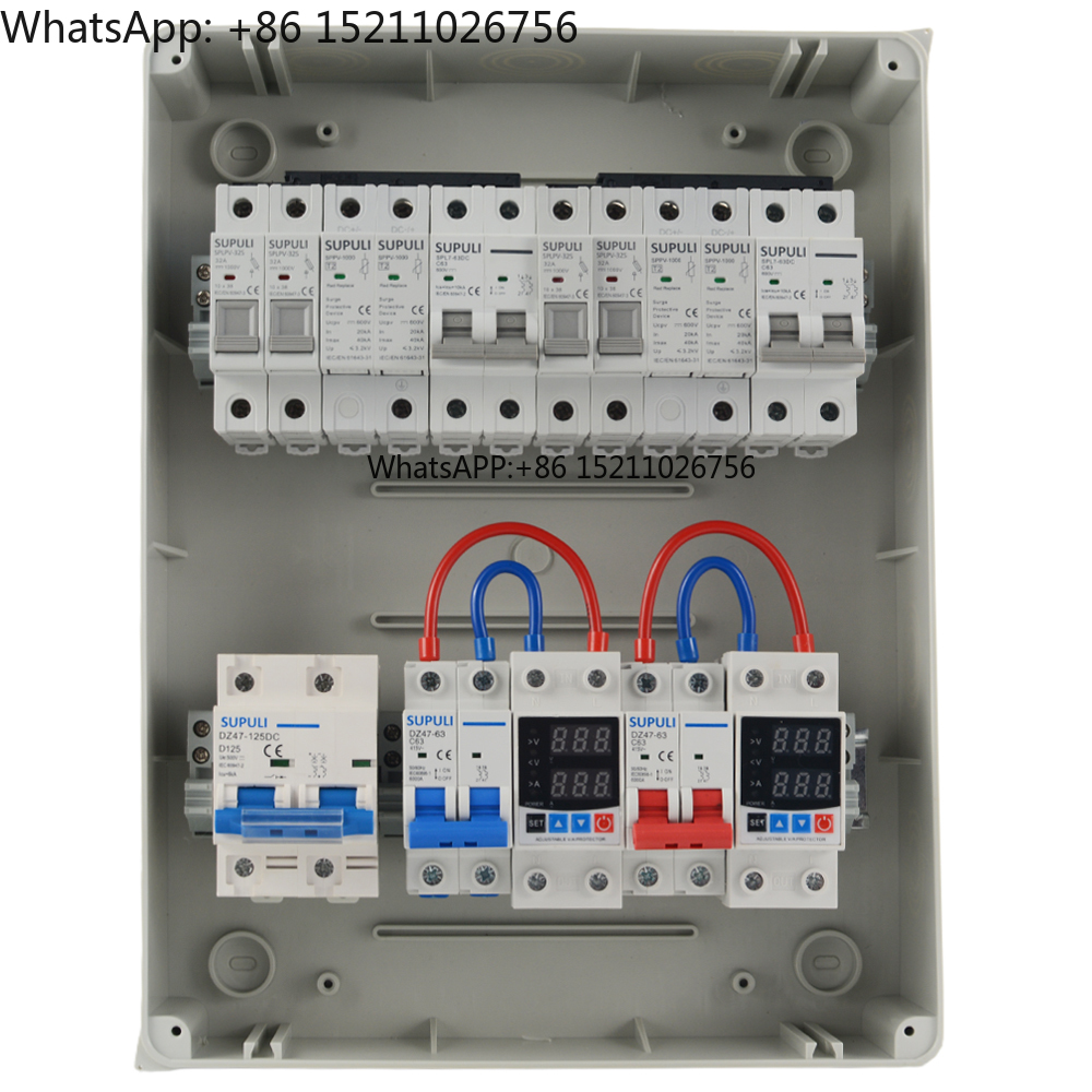 AC+DC Combiner Box 2 String 2  - đánh giá và giá Solar Combiner Box
