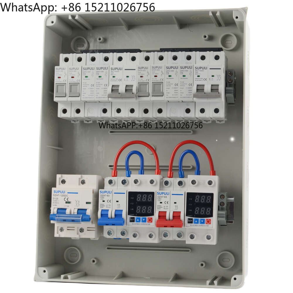 AC+DC Combiner Box 2 String 2  - đánh giá và giá Solar Combiner Box