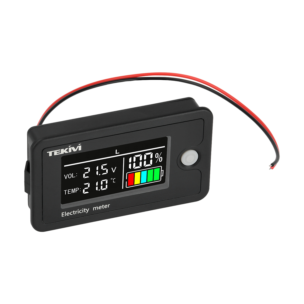DC 8-100V LCD Color Digital Vo - đánh giá và giá Battery Monitor Coulometer