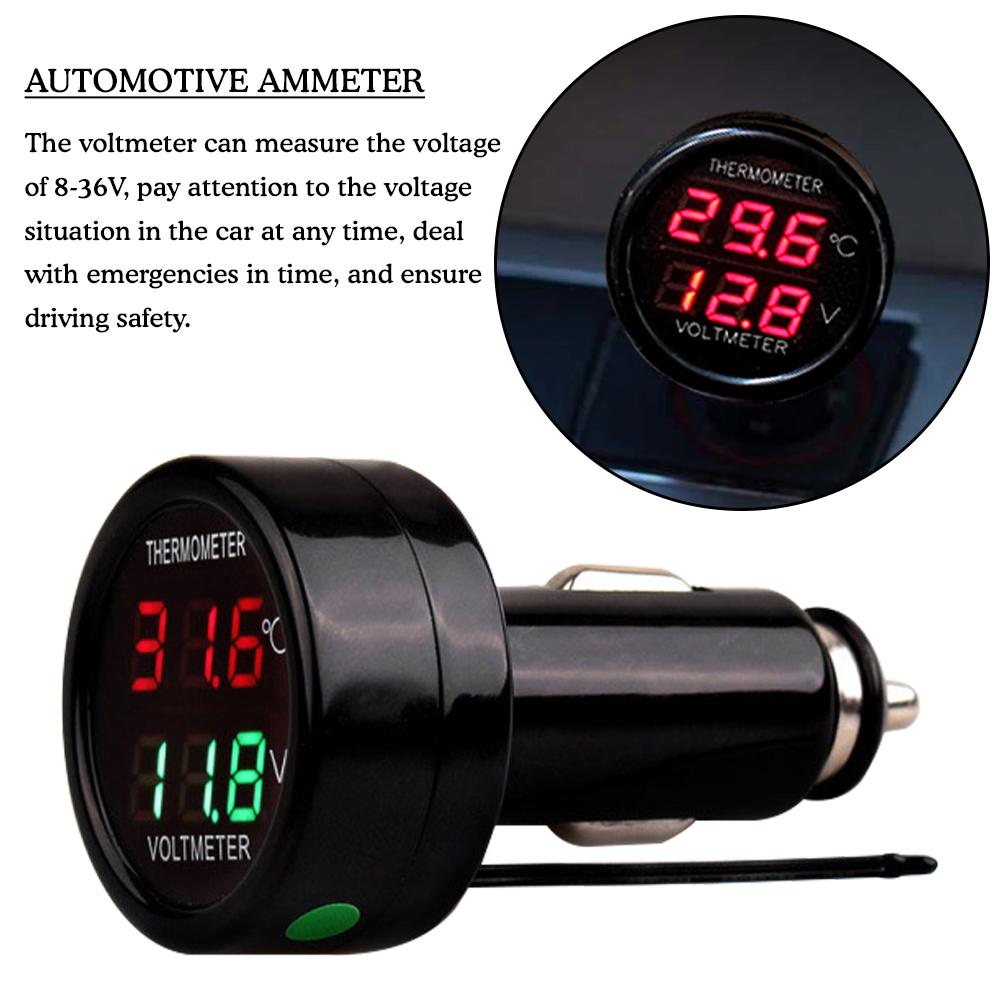 12V 24V Digital DC Voltage Car - đánh giá và giá Battery Monitor Coulometer