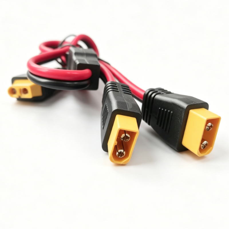 60cm 12AWG XT60 1 Female to 2  - đánh giá và giá Solar Combiner Box