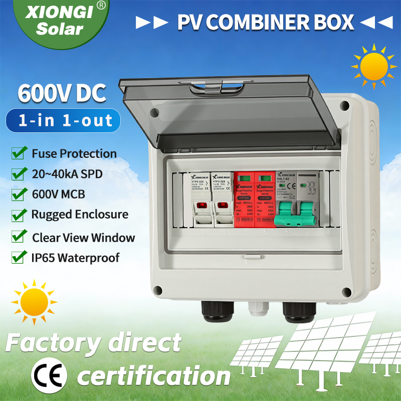 1 PCS Solar photovoltaic PV DC - đánh giá và giá Solar Combiner Box