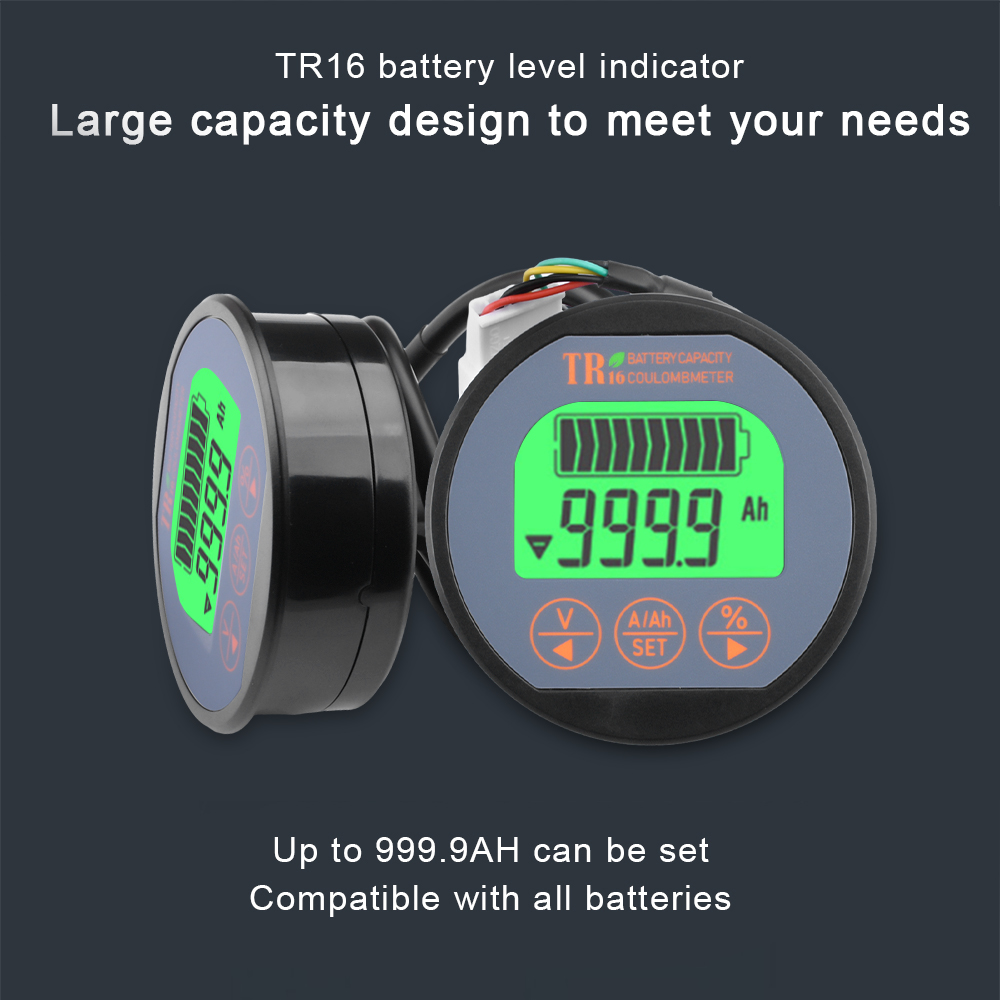 DC 8-80V 50A 100A 350A TR16 Ba - đánh giá và giá Battery Monitor Coulometer