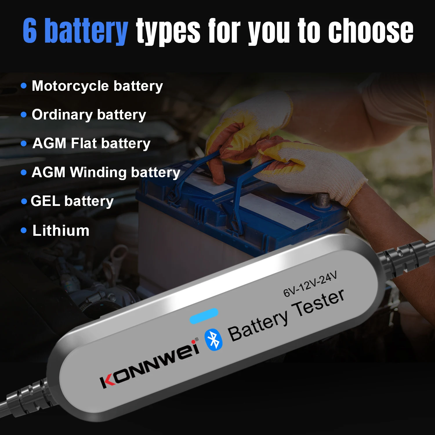 2026 KONNWEI BK200 Bluetooth 5 - đánh giá và giá Battery Monitor Coulometer