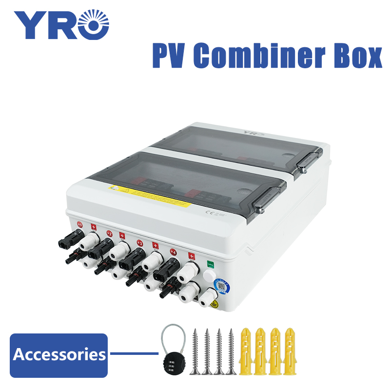 PV Combiner Box 4 input 4 outp - đánh giá và giá Solar Combiner Box