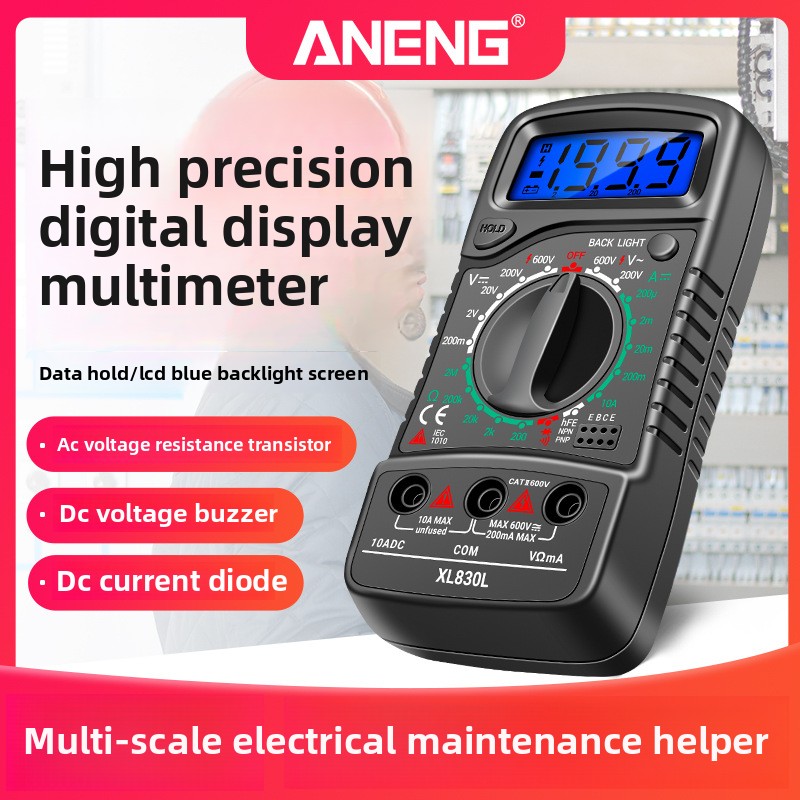 ANENG XL830L Digital Multimete - đánh giá và giá Battery Monitor Coulometer