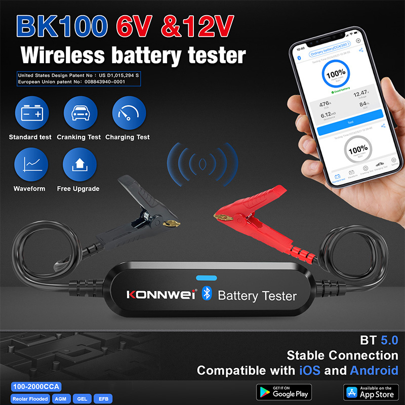 KONNWEI BK200 BK100 6V-12V-24V - đánh giá và giá Battery Monitor Coulometer