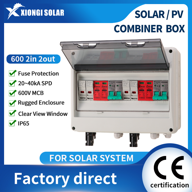 Full Copper Wire PV Combiner B - đánh giá và giá Solar Combiner Box