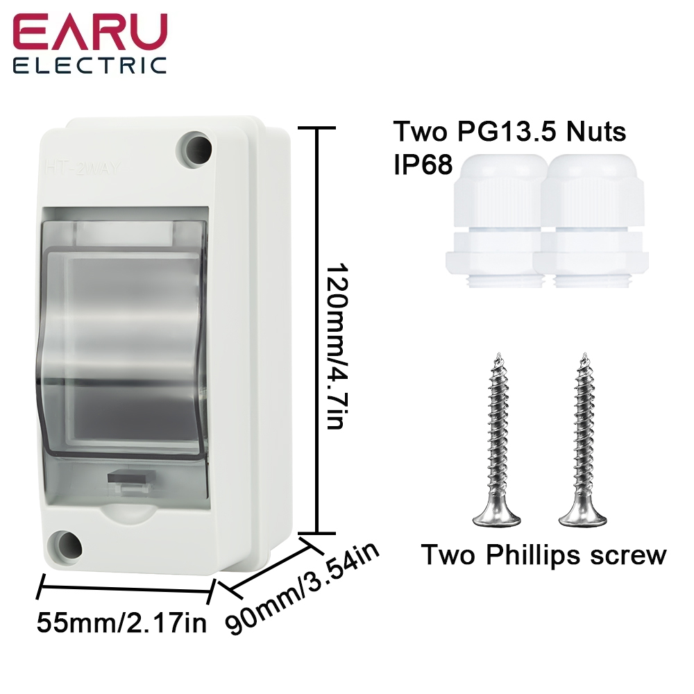 HT-2 IP65 Waterproof Distribut - đánh giá và giá Solar Combiner Box